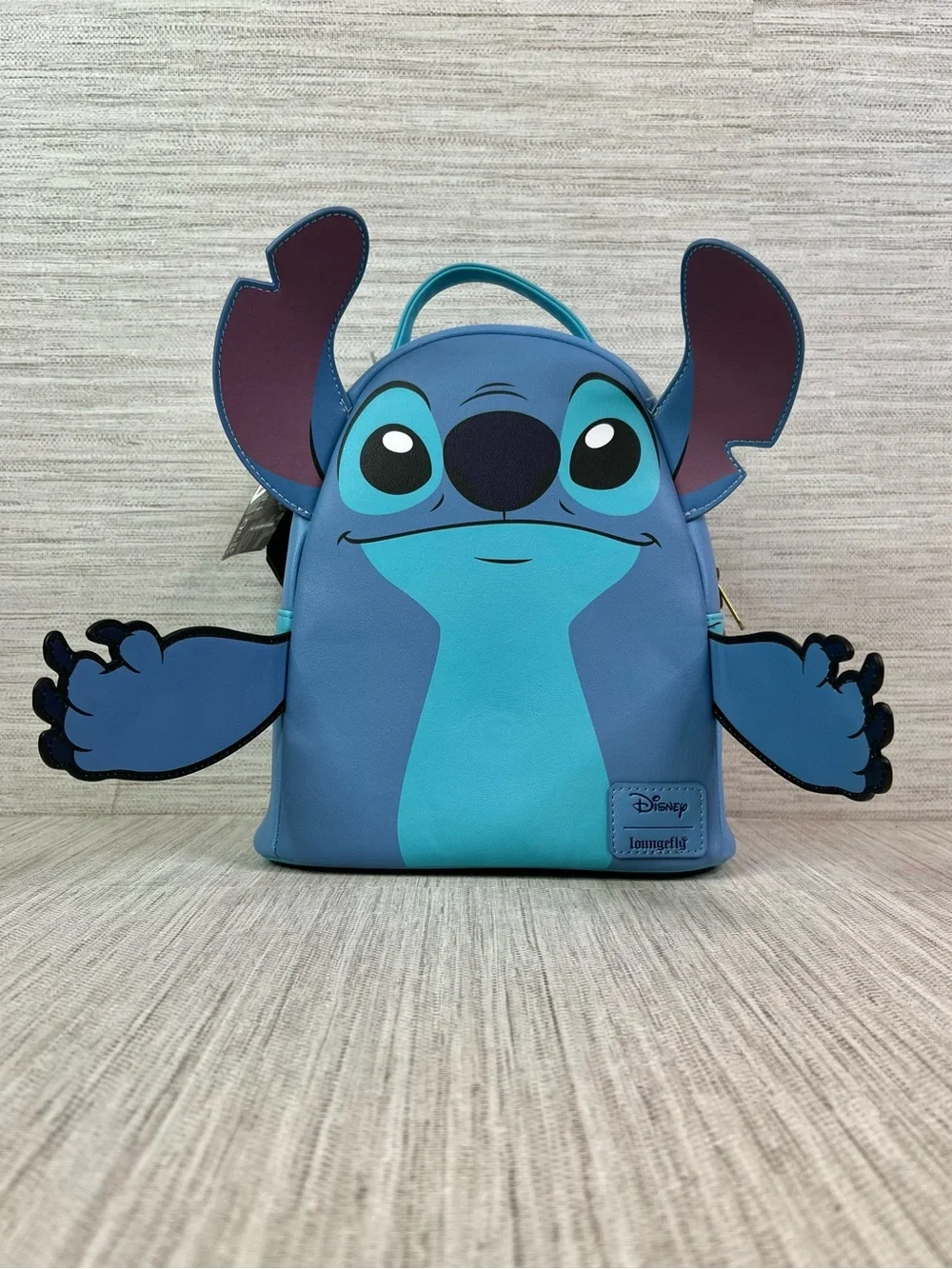 Loungefly Disney Lilo & Stitch, Experiment 626, Magnetic Hands Mini Backpack NWT